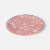 Retropatroon Papieren Bordje (Gekanteld)