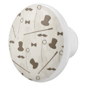 Retropatroon voor man 2 keramische knop (Rechts)