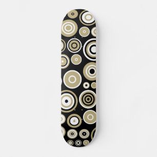 Retropatrospatroon Abstracte kunst - Skateboard
