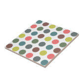 retropolka-punten tegeltje (Zijkant)