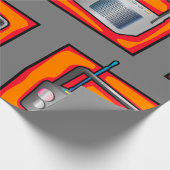 Retroradio Cadeaupapier