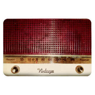 Retroradio Magneet