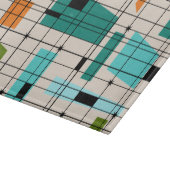 Retroraster en starbursts Glazen snijvlak Snijplank (Hoek)