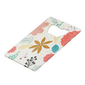 retrorefilage van 50 s kredietkaart flessenopener (Voorkant Gekanteld)