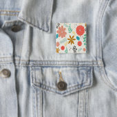  retrorefilage van 50 s vierkante button 5,1 cm (In situ)