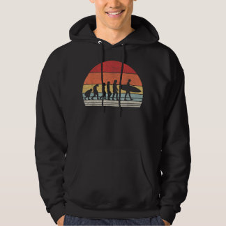 retrorevolutie van de surfer van het Man Hoodie