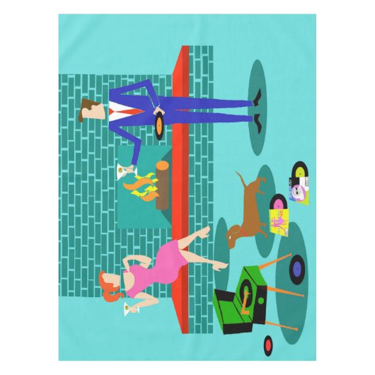 Rétros ajouter à la nappe de chien (Devant)