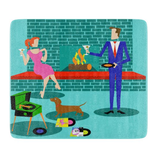 Rétros ajouter à la planche à découper de chien (Devant)