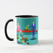 Rétros ajouter à la tasse de chien (Gauche)