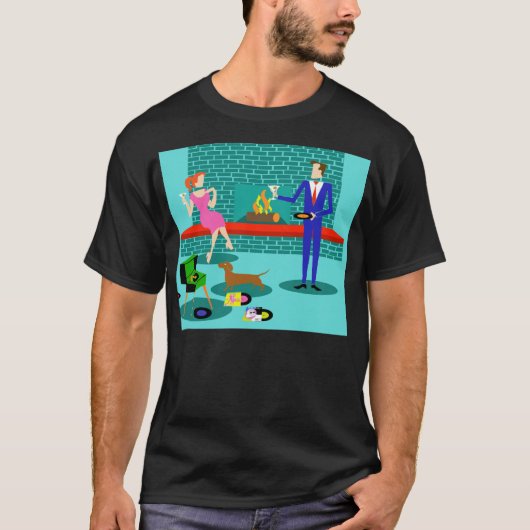Rétros ajouter au T-shirt de chien (Devant)