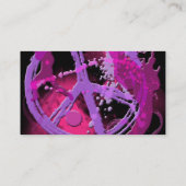 RÉTROS CARTES DE PROFIL DE SIGNE DE PAIX DE ROCHE (Dos)