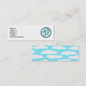 Rétros cartes de profil de steward (hôtesse de (Devant / Derrière)