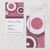 Rétros cartes de visite (Devant / Derrière)