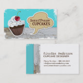 Rétros cartes de visite de boulangerie de petit (Devant / Derrière)