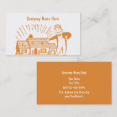 Rétros cartes de visite de peintre (Devant / Derrière)