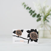 Rétros cartes de visite géniaux de tournesol (Debout devant)