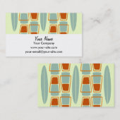 Rétros cartes de visite inspirés de planche de (Devant / Derrière)