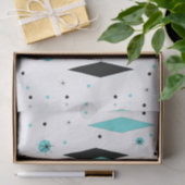 Rétros diamants de turquoise et papier de soie de (Cadeau)