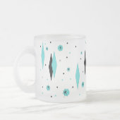 Rétros diamants de turquoise et tasse givrée par (Gauche)