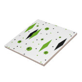 Rétros diamants verts et carreau de céramique de (Côté)