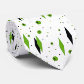 Rétros diamants verts et cravate de Starbursts (Roulé)