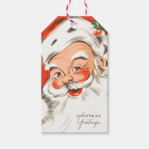 Rétros étiquettes mignonnes de cadeau du père n