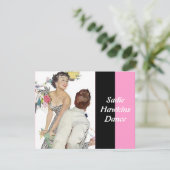 Rétros invitations à la mode de danse de Sadie (Debout devant)