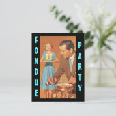 Rétros invitations à la mode de thème de partie de (Debout devant)