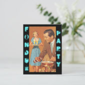 Rétros invitations à la mode de thème de partie de (Debout devant)