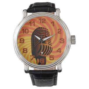 Rétros montres de microphone