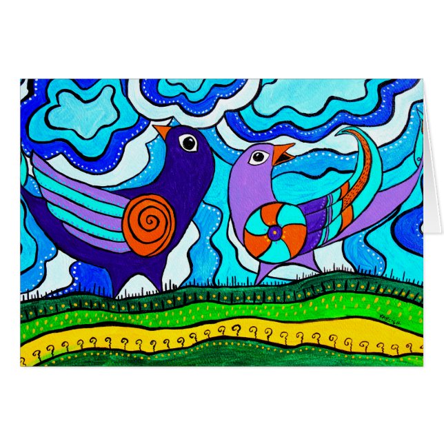 Rétros oiseaux (Devant horizontal)