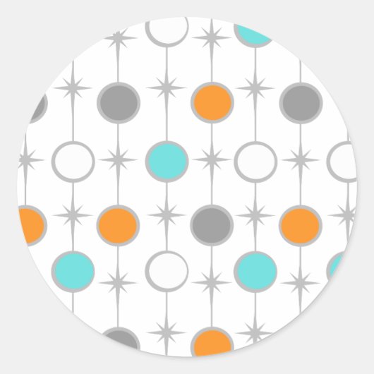 Rétros points et autocollants de Starbursts (Devant)