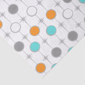 Rétros points et papier de soie de soie de (Détail)