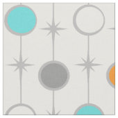 Rétros points et tissu de Starbursts (Fermer)