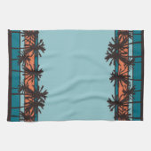 Rétros serviettes de cuisine de plage (Horizontal)