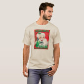 RetroSantaHello-MensHanesNanoTee T-shirt (Voorkant volledig)