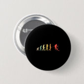 Retroscène Evolution Gift voor spelers Ronde Button 5,7 Cm (Voorkant /achterkant)