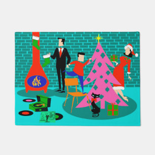 Retroserie Het in orde maken van de röntgenboomkle Deurmat