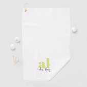 Retrosignatuurmonogram Golfhanddoek (Insitu)