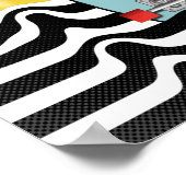 Retroskateboard Poster (Hoek)