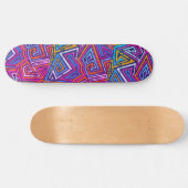 Retroskateboard -  skateboard 80s (Horizontaal)