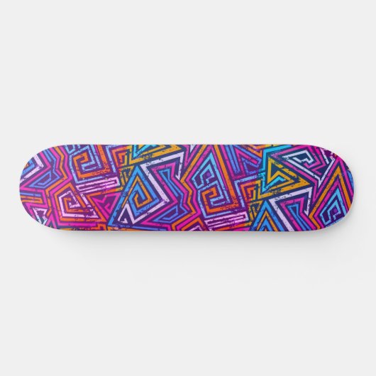 Retroskateboard -  skateboard 80s (Horizontaal)