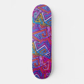 Retroskateboard -  skateboard 80s (Voorkant)