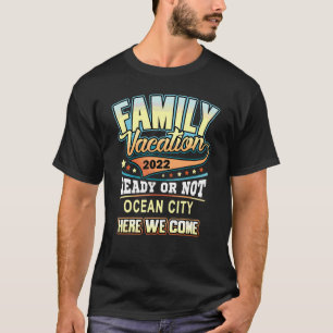  retrospectieve familievakantie 2022 Maryland Ocea T-shirt