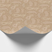 Retrospectrale-bleek-patroon Cadeaupapier (Hoek)