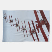 Retrospecvliegtuig Theedoek (Horizontaal)