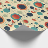 Retrospots en -Stippen Cadeaupapier (Hoek)