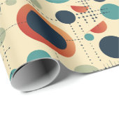 Retrospots en -Stippen Cadeaupapier (Rol Hoek)