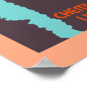 Retrostijl Art Deco Franse mode en Poster (Hoek)