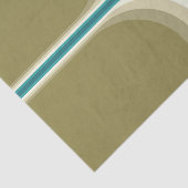 Retrostijl dubbele boogdecoratie tissuepapier (Detail)